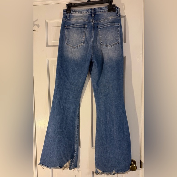 Flying monkey High Rise Flare Stretch Jean Sz 29 NWT - Picture 5 of 7